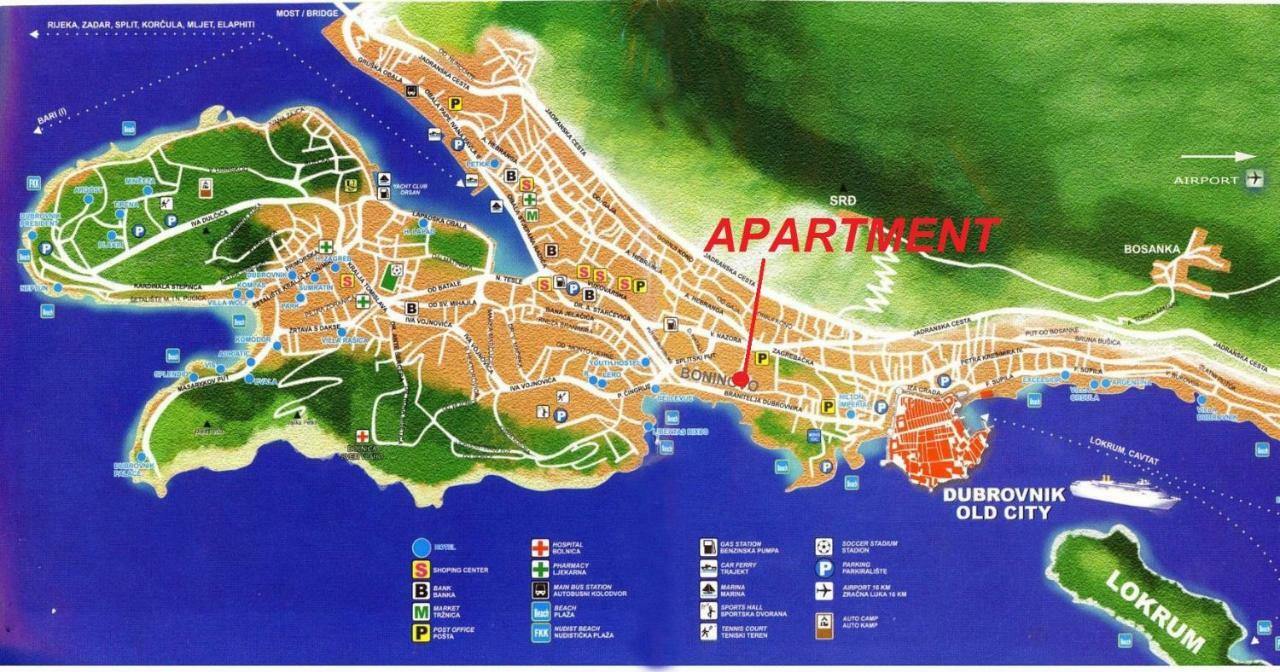 Two-Bedrooms Apartment With Balcony And Sea View,Near Old Town Dubrovnik Exterior foto